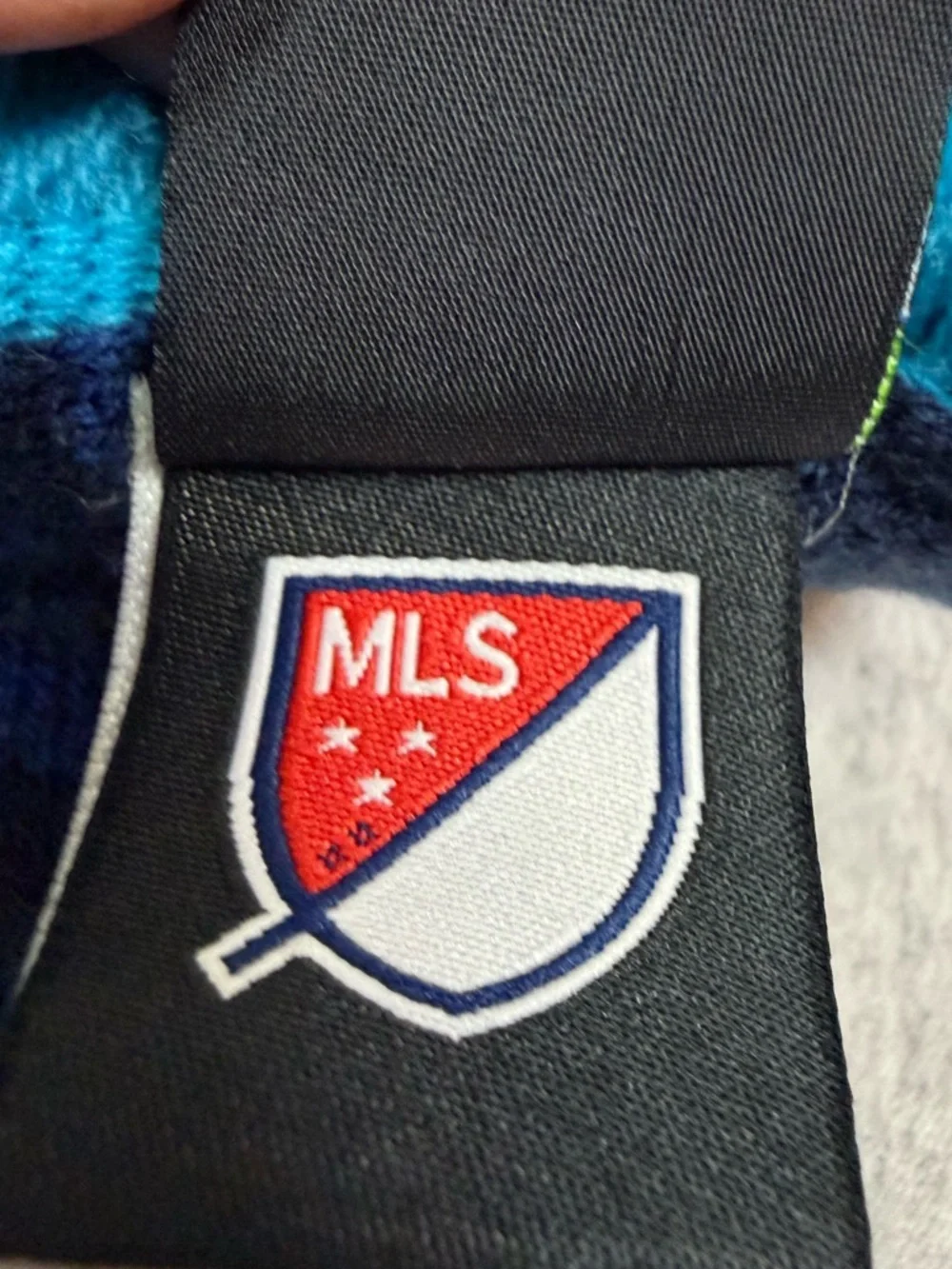 Adidas Seattle Sounders FC Sublimated Scarf - Blue & Neon‎ Blue 🟦⚽✨